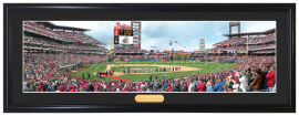 Philadelphia Phillies 2008 World Series Ring Ceremony - Framed Panoramic