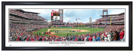 Philadelphia Phillies 2008 World Series Ring Ceremony - Framed Panoramic