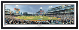 San Diego Padres / First Pitch Petco Park - Framed Panoramic