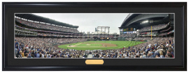 Seattle Mariners / First Pitch at Safeco Field - Framed Panoramic