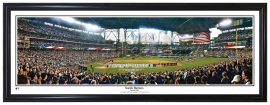 Seattle Mariners / Opening Night at Safeco Field - Framed Panoramic