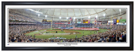 Tampa Bay Rays 2008 World Series Opening Ceremony - Framed Panoramic