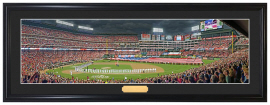 Texas Rangers 2011 World Series - Framed Panoramic