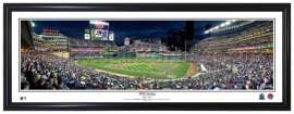 Minnesota Twins / Night Game at Target Field - Framed Panoramic